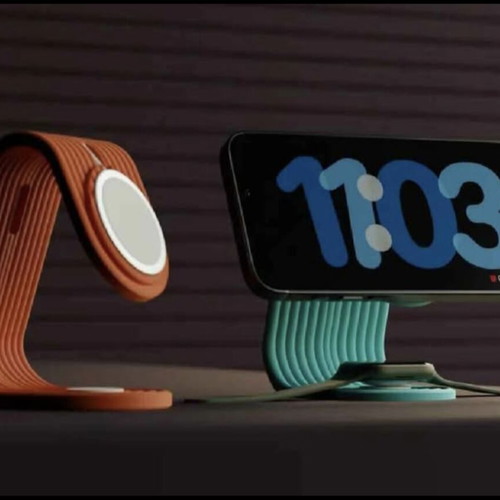 Stand for iPhone and Apple Watch new, available in various colors