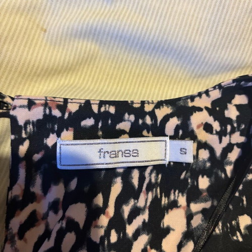 Fransa sleeveless dress like new, black and beige