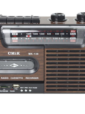 Φορητό ραδιοκασετόφωνο καινούργιο με κάρτα SD και USB