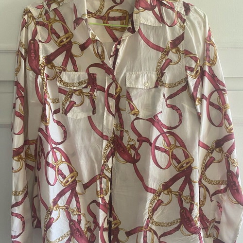 Massimo Dutti women's shirts, satin and patterned, set of 3