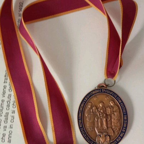 Religious commemorative medal of Ecumenical Patriarchate like new