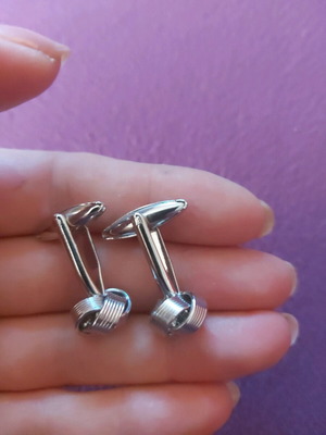 Cufflinks and tie pin new