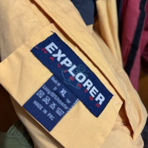 Reversible jacket used, red, size XL