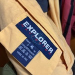 Reversible jacket used, red, size XL