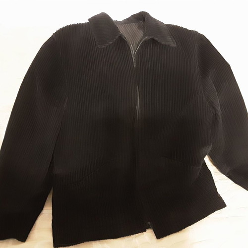 Glou black jacket used, cotton, size 50