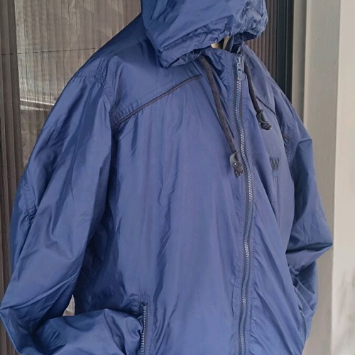 Wise The Urban Legend Windbreaker jacket XXL like new, blue men's