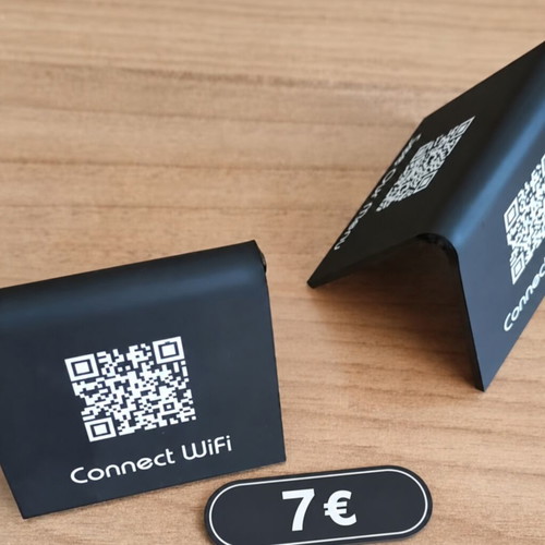 Custom QR codes new, 3D printed and acrylic designs