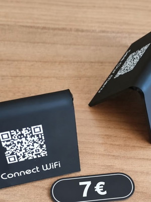 Custom QR codes new, 3D printed and acrylic designs