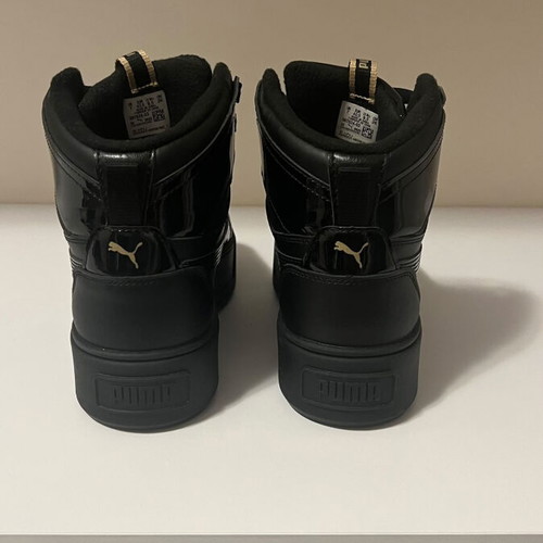 Puma women's athletic shoes like new, size 40.5, black
