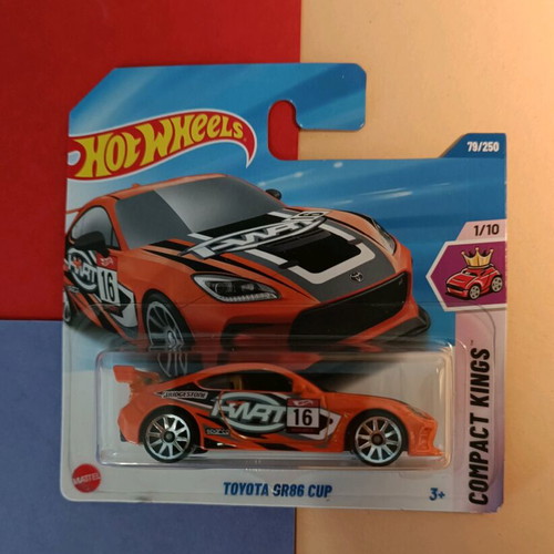 Hotwheels Toyota GR86 Cup new, orange