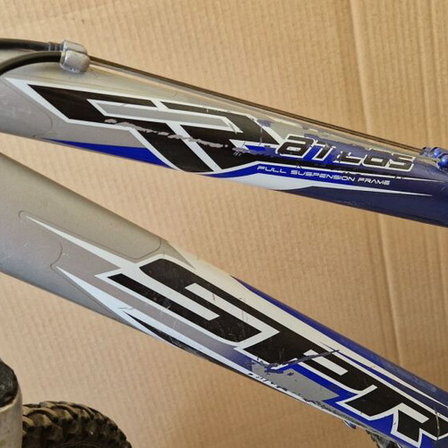 SPR Atlas Mountain Bike 26" used, full suspension, Shimano