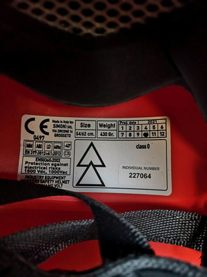 Work helmet new, unused