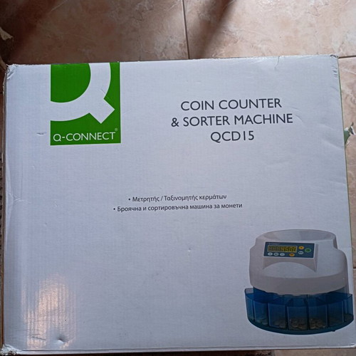 Q-Connect Μετρητής και Ταξινομητής Κερμάτων QCD15 μεταχειρισμένο