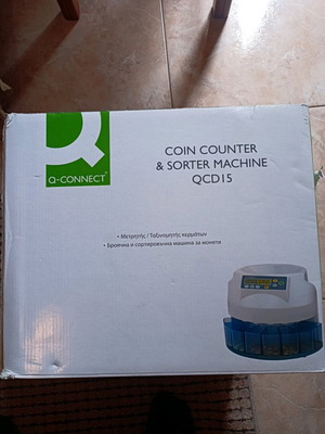 Q-Connect Μετρητής και Ταξινομητής Κερμάτων QCD15 μεταχειρισμένο