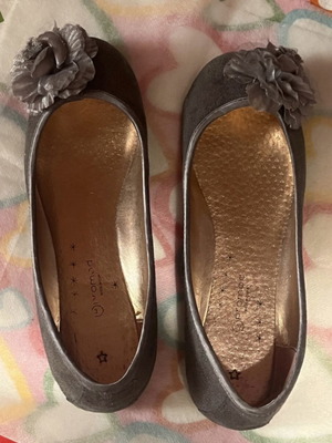 Promod ballerina shoes like new, size 36, grey and silver