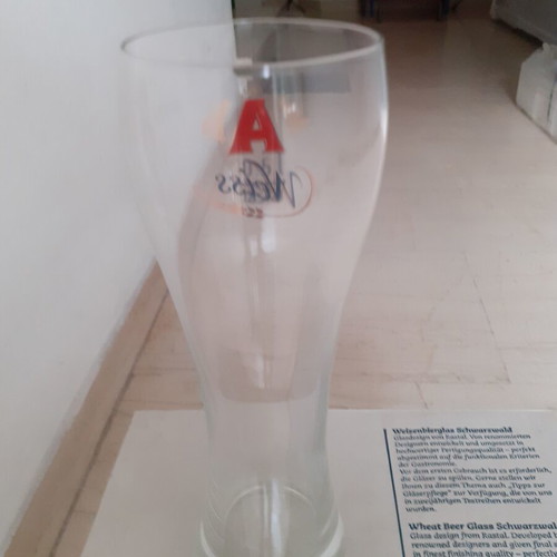 Alfa Weiss beer glass set new, 6 pieces 500ml