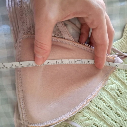 Bralet bra pink used, small