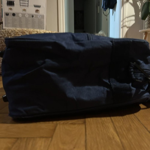 Navy shoulder bag type 'television', dark blue, brand new