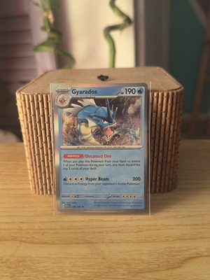 Gyarados Pokemon card in excellent condition