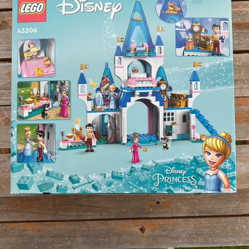 Lego 43206 Disney Κάστρο Σταχτοπούτας και Πρίγκιπα, καινούργιο