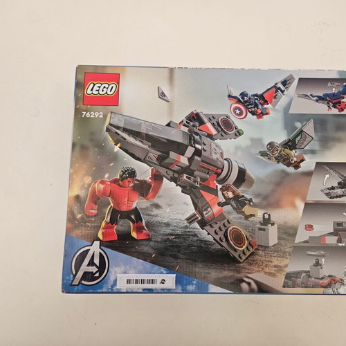 Lego Super Heroes 76292 Captain America vs. Red Hulk Battle new and sealed