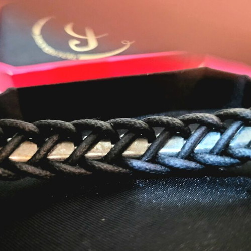 Juicy Couture Bracelet with Crystals like new, black and white