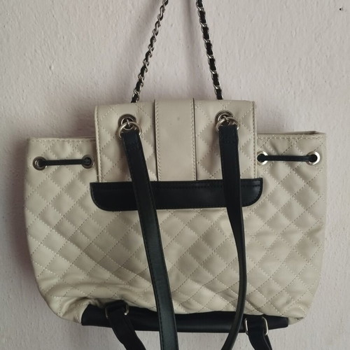 Guess Black Quilted Backpack HWVG74 new