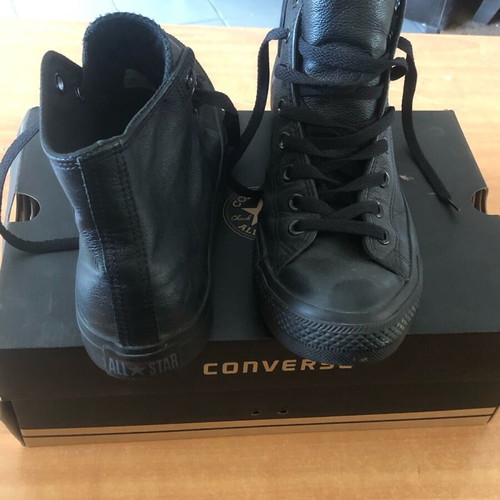Branded men's shoes size 40 like new, black casual