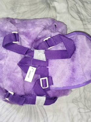 Purple backpack bag new