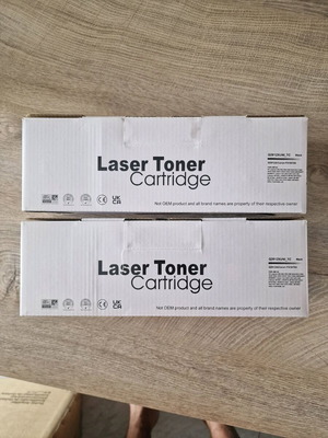 Laser printer ink cartridges new, set of two