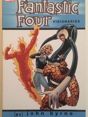 Fantastic Four Visionaries Volume 3 John Byrne Marvel comic book in English