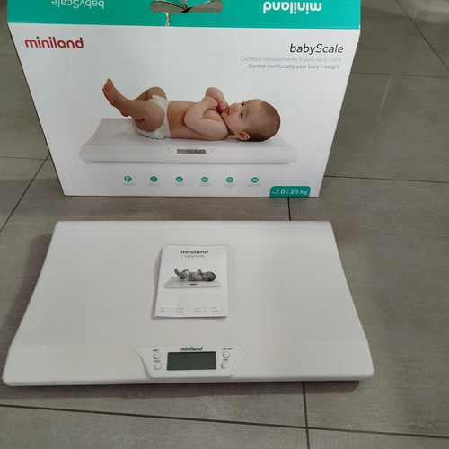 Miniland Baby Scale like new with box and papers