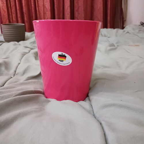 Ceramic flower pots new, set of 3 pieces 18x13 cm