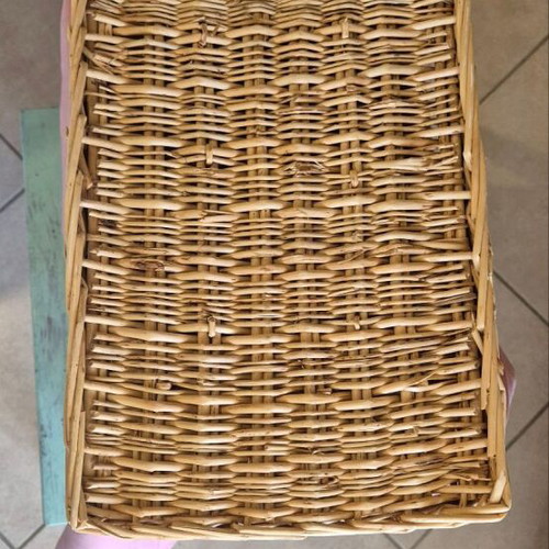 Wicker cutlery holder like new