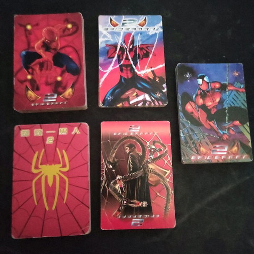 Spiderman 2 cards used
