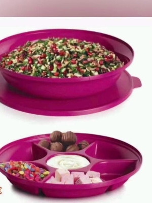 Aloha platter and server set new Tupperware