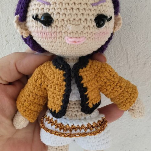 Handmade knitted Rummy Kpop doll new
