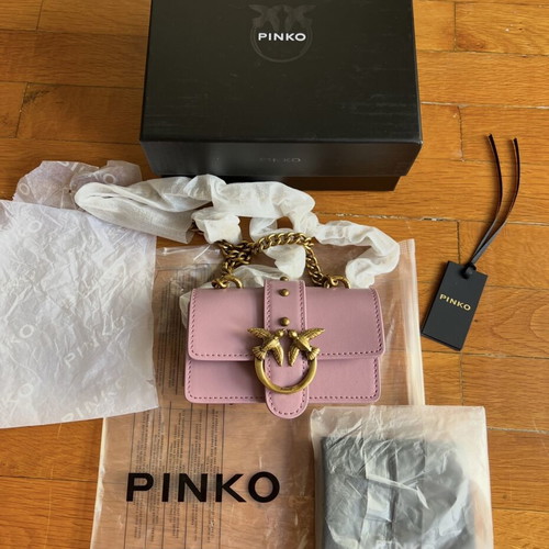 Pinko Mini Bag new, pink, shoulder style, 12x8 cm