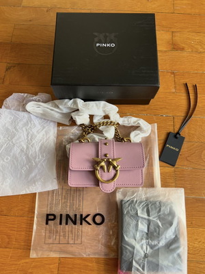 Pinko Mini Bag new, pink, shoulder style, 12x8 cm