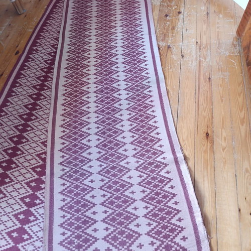 Woven runner used, 60 years old, 4 meters by 50 centimeters