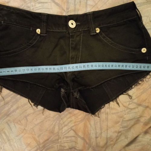 Replay short shorts size 30 like new, black, thin elastic fabric