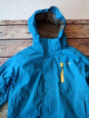 Trespass kids jacket used, size 5/6, blue