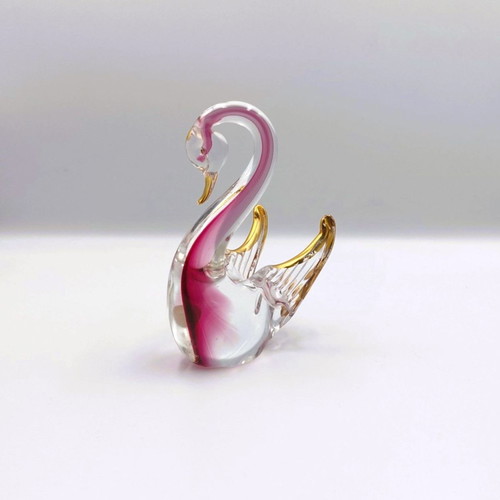 Murano Swan used with sticker