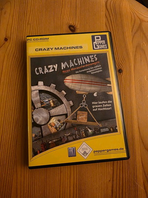 Crazy Machines Neue Herausforderungen PC puzzle game used, German edition