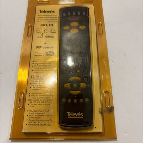 Televes remote control for all TV, HIFI, SAT new