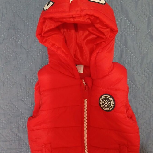 Baby sleeveless jacket like new