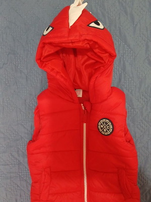 Baby sleeveless jacket like new