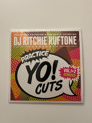 DJ Ritchie Ruftone Practice Yo! Cuts Vol. 1&2 Remixed White Vinyl Edition like new