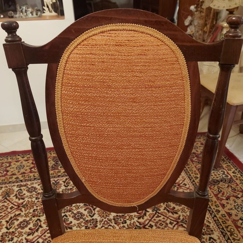 Dining chairs used, set of 4 pieces