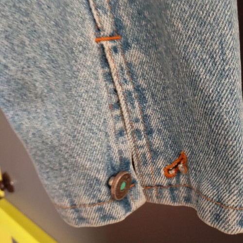 Vintage Love jeans women's jacket like new, size S/M, blue